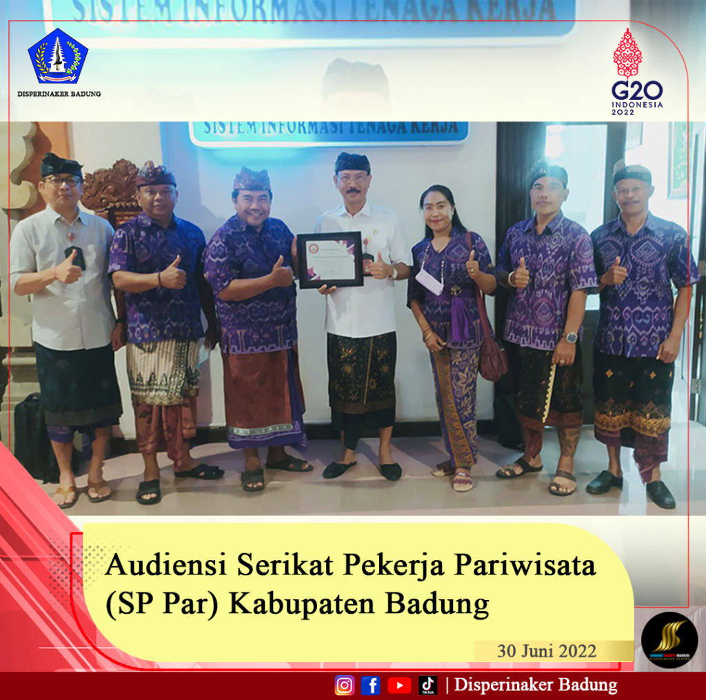 Audiensi Serikat Pekerja Pariwisata (SP Par) Kabupaten Badung